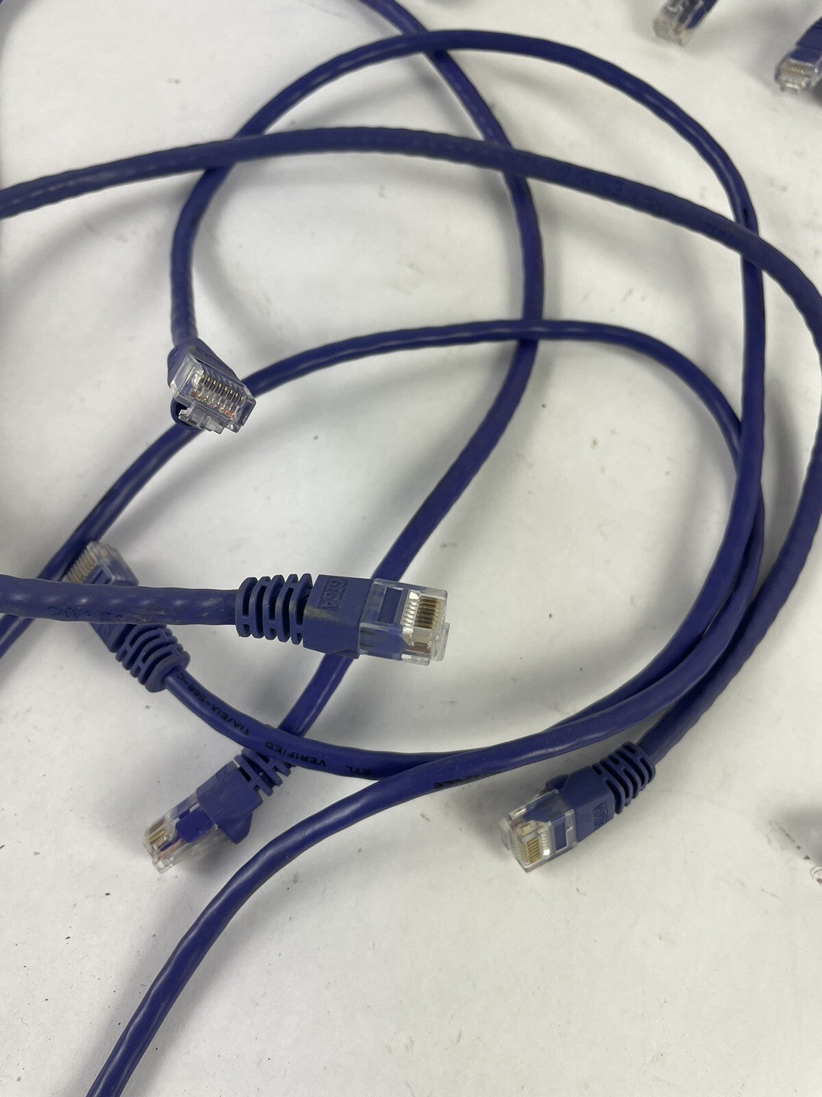 Lot of 19: 2 FT CAT5E CAT5 RJ45 ETHERNET CABLE LAN NETWORK PS3 XBOX