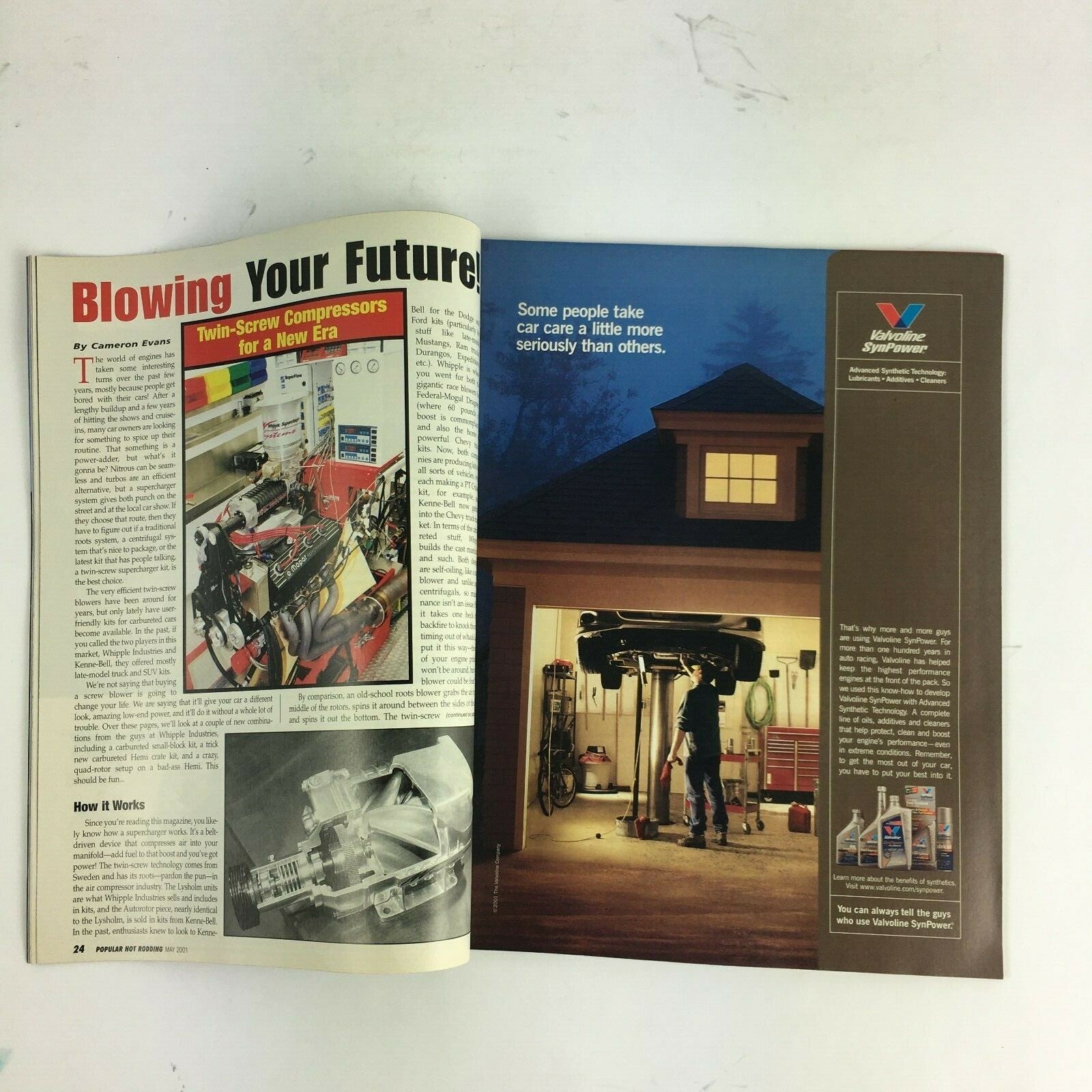 May 2001 Hot Rodding Magazine Torque Down Low! Impressive Boost From Twin Screw