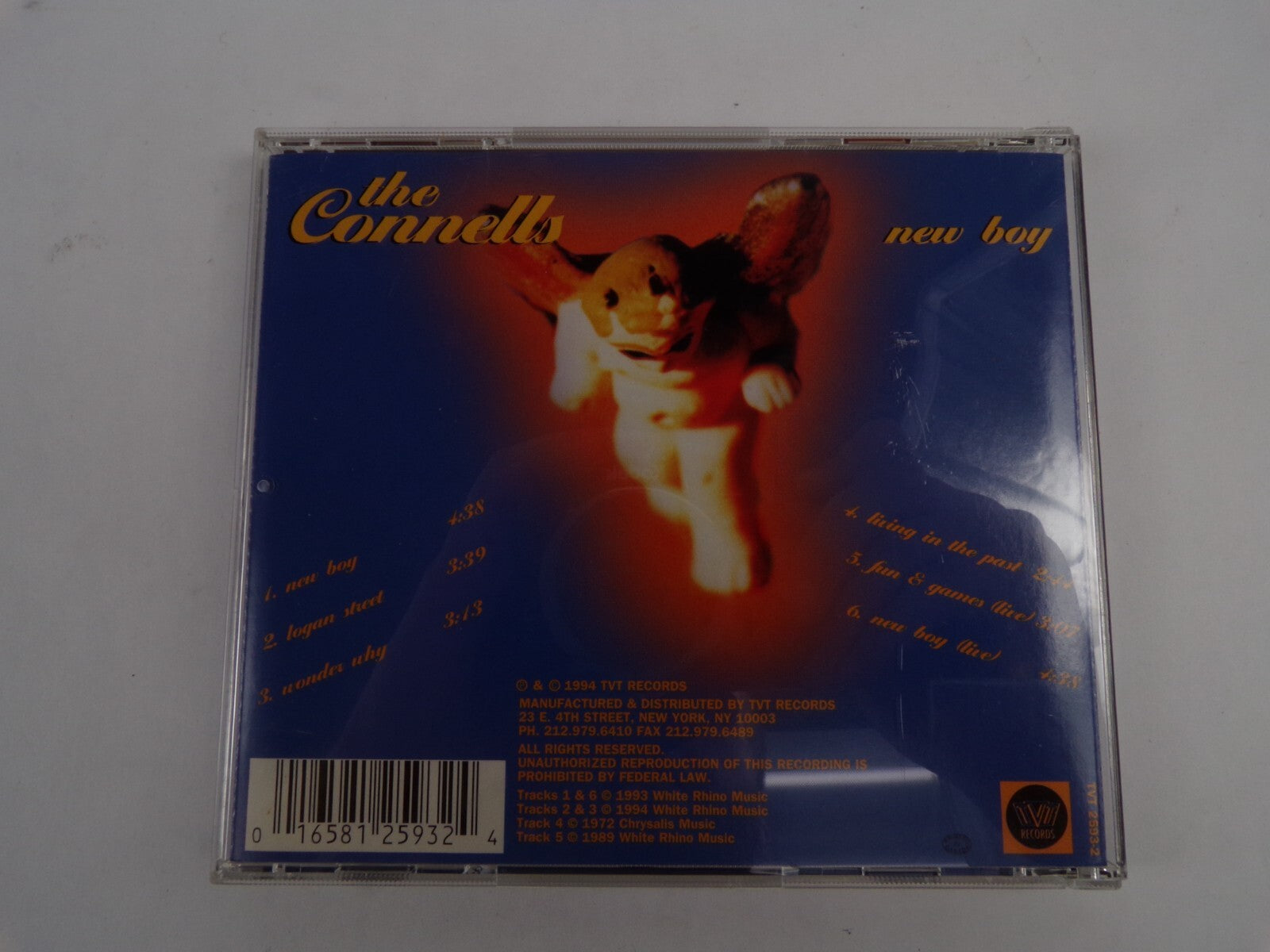 The Connells New Boy Logan Street Wonder Why Fun & Games CD#41