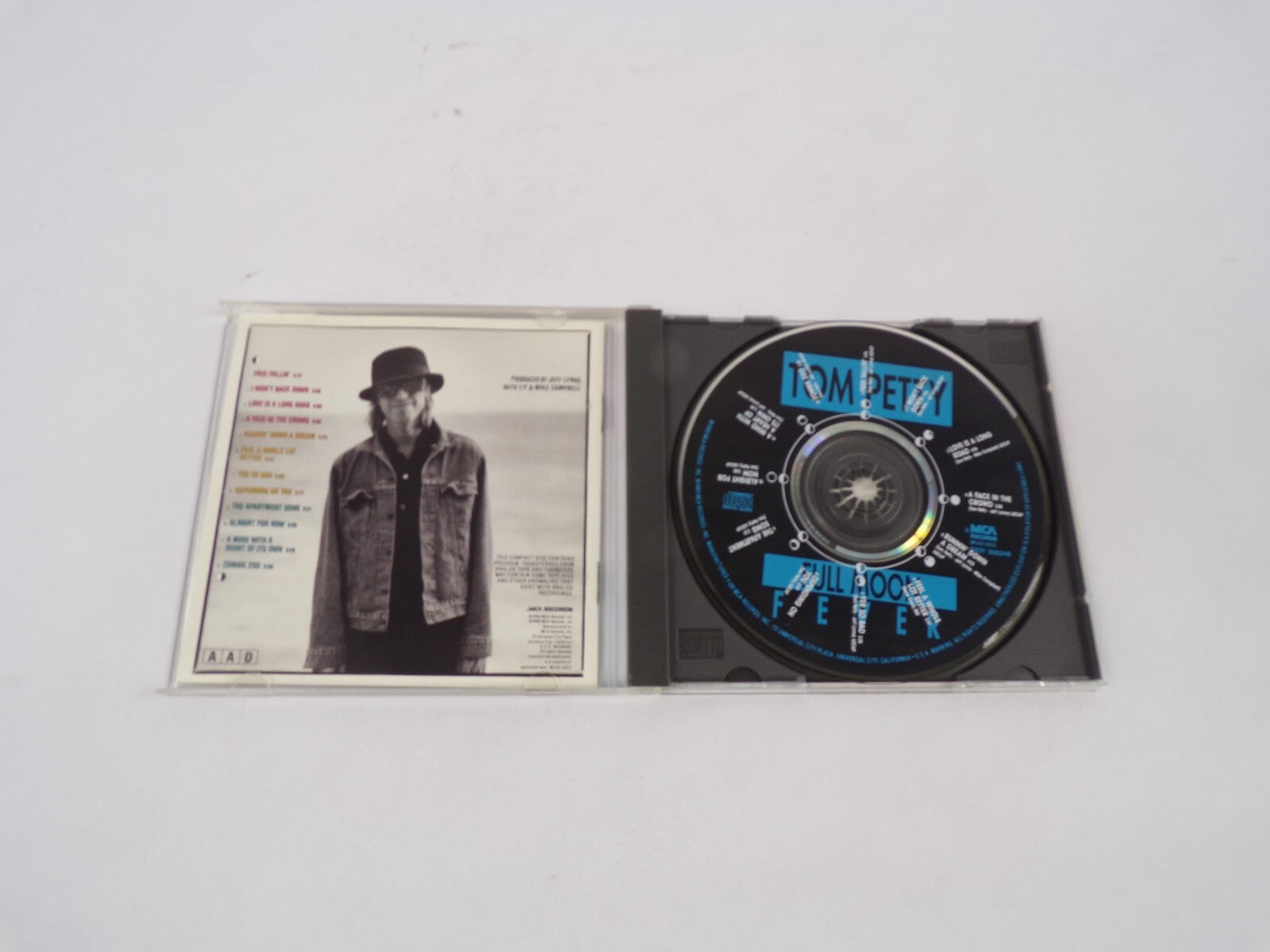 Tom Petty Full Moon Fever Free Fallin' I Won't Back Down Love Is A Long RoaCD#67