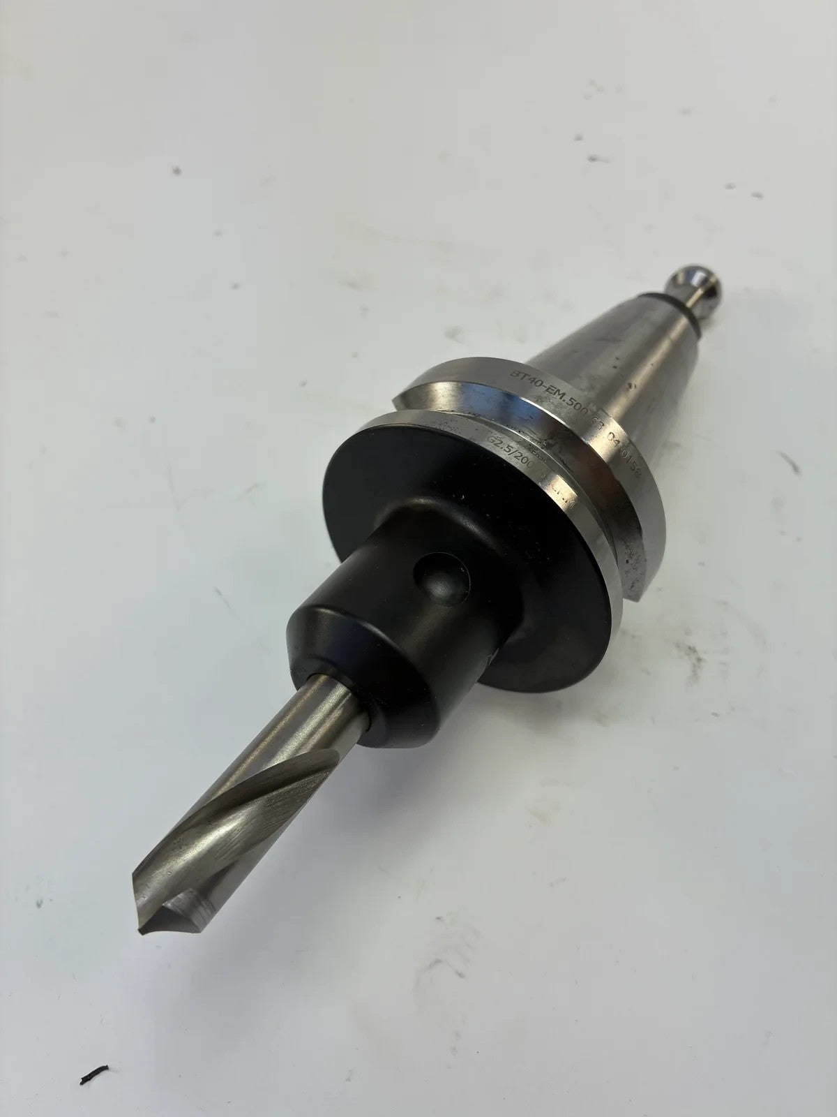 Haas BT40 1/2” End Mill Holder 63mm – 04-0158 – Cutter & Pull Stud Included