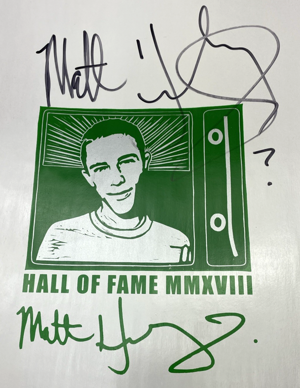H-Street Matt Hensley Eagle King Size signed Special Edition skateboard deck
