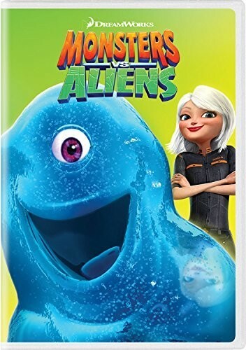 DREAMWORKS Monsters Vs Aliens (2018) B.O.B’s Big Break w 3D Glasses (2009) DVD