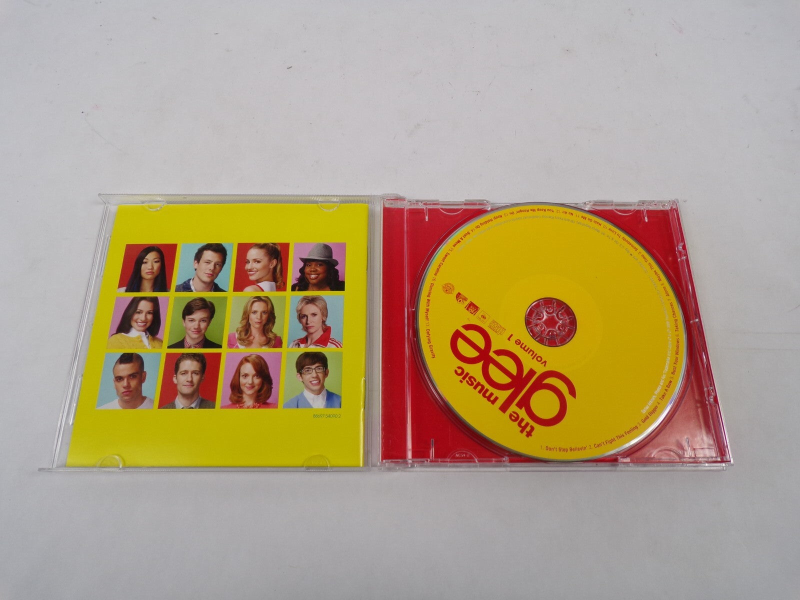 Glee The Music Volume 1 Dont Stop Believin Cant Fight This Feeling Gold CD#26