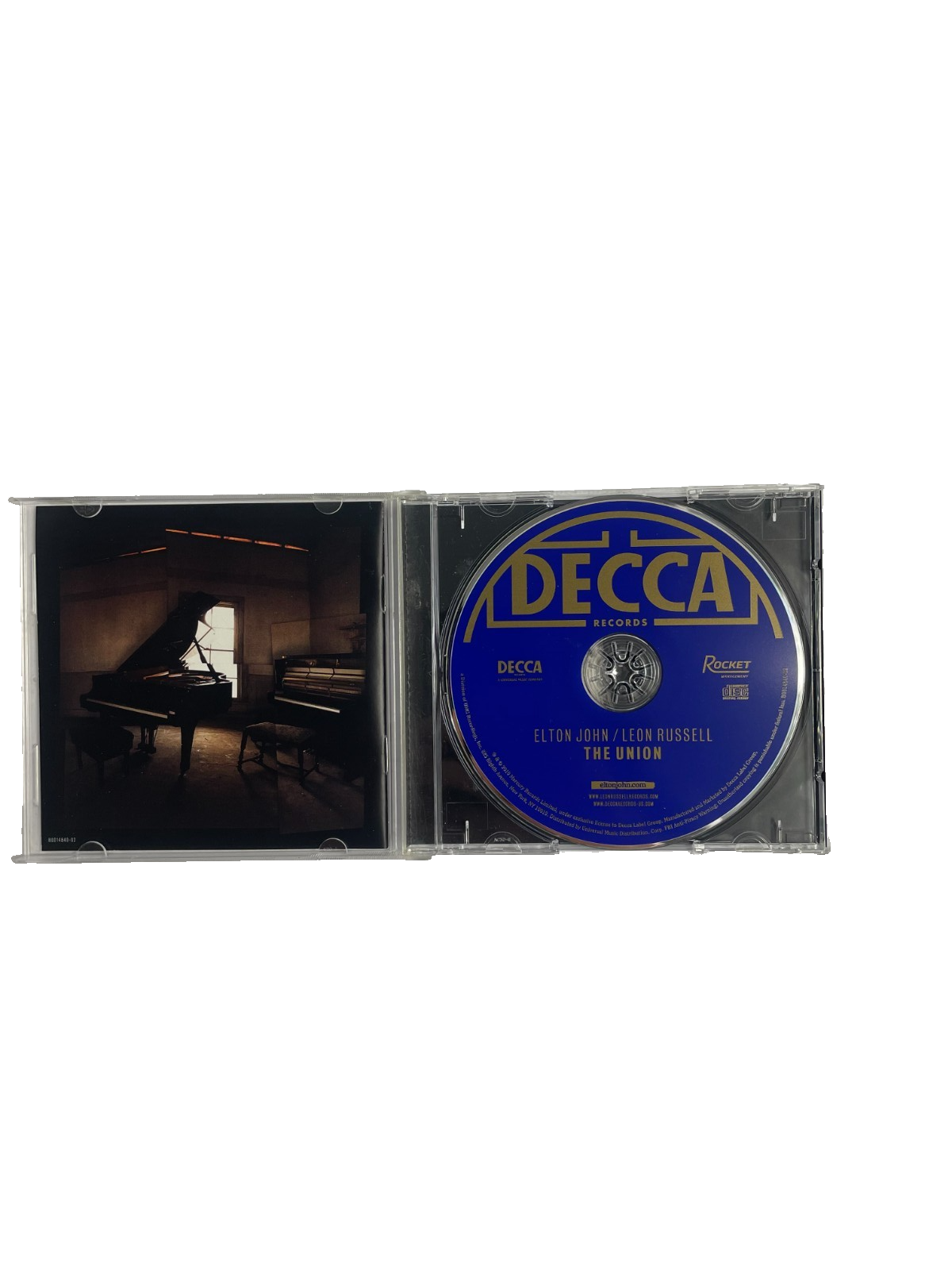 Elton John / Leon Russell – The Union If It Wasn't For Bad Hey Ahab CD#10