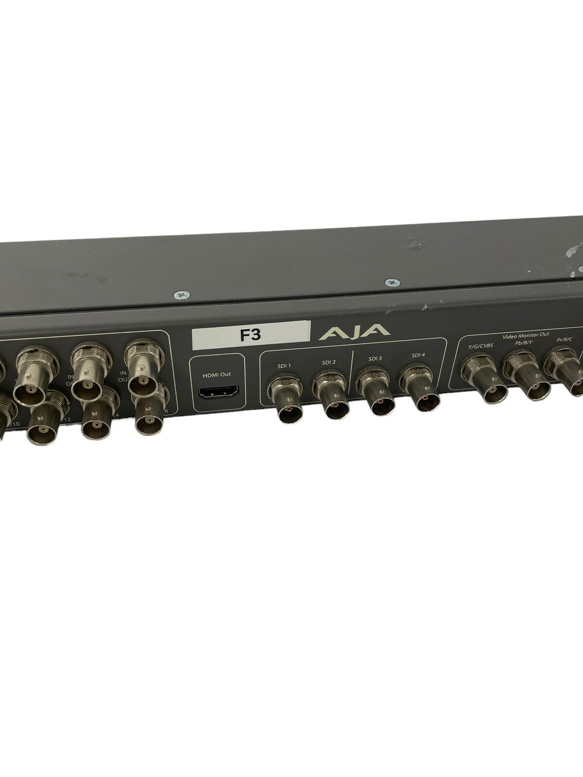 AJA K3-Box Breakout Box for KONA 3 with Ethernet adapter plugin