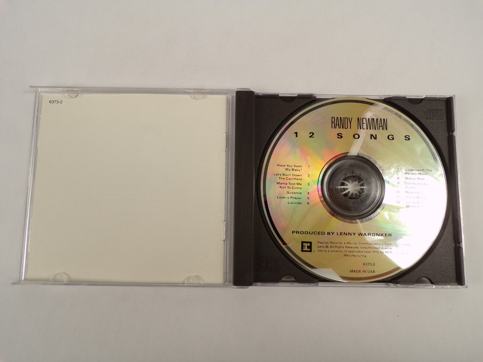 Randy Newman Have You Seen My Baby Lovers Prayer Lucinda CD#50