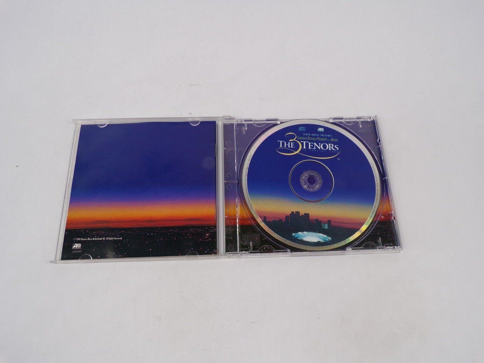 The 3 Tenors In Concert Tibor Ruda Presents Carreras Domingo Pavarotti WithCD#69