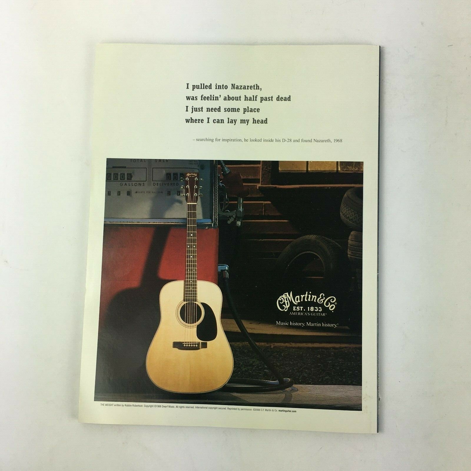 August 2006 Acoustic Guitar World Magazine Dave Grohl Ralph Towner LunaLa Patrie