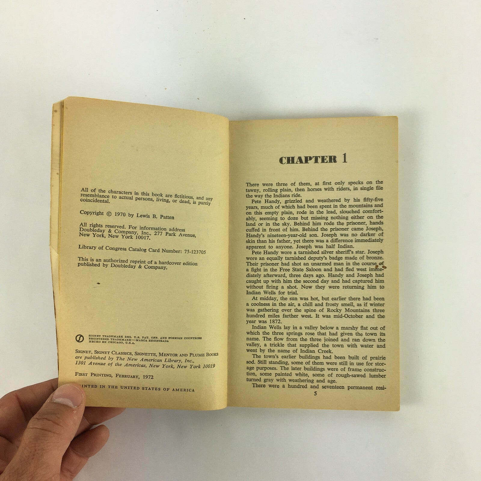 Lewis B.Patten A Death in Indian Wells