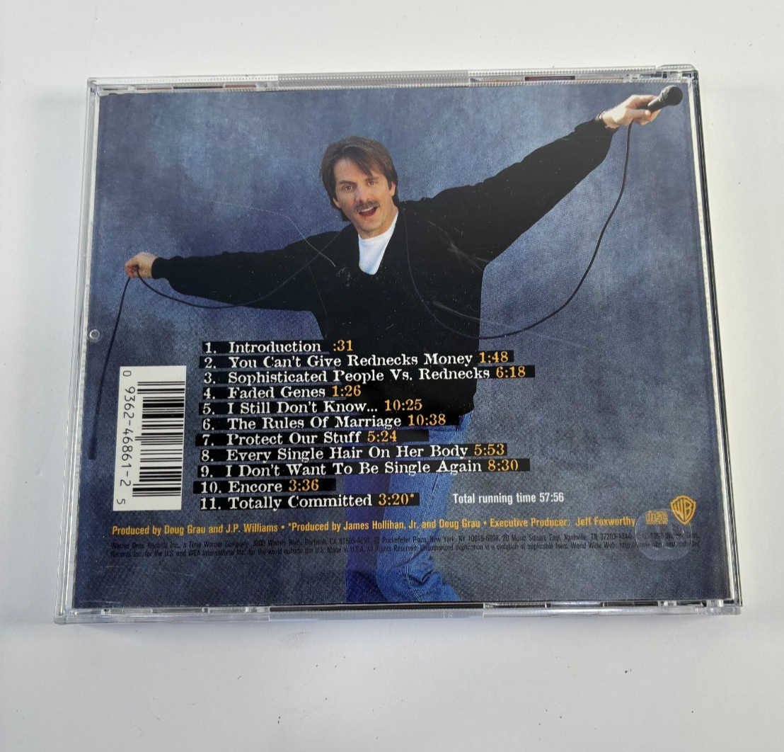 Totally Committed Jeff Foxworthy Warner Bros CD 1998