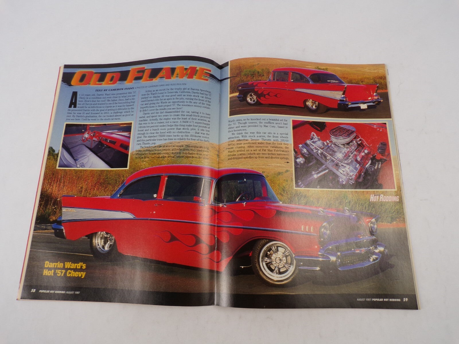 August 1997 Hot Rodding Magazine Street&Strip Weekend Warriors Wrench Twisting
