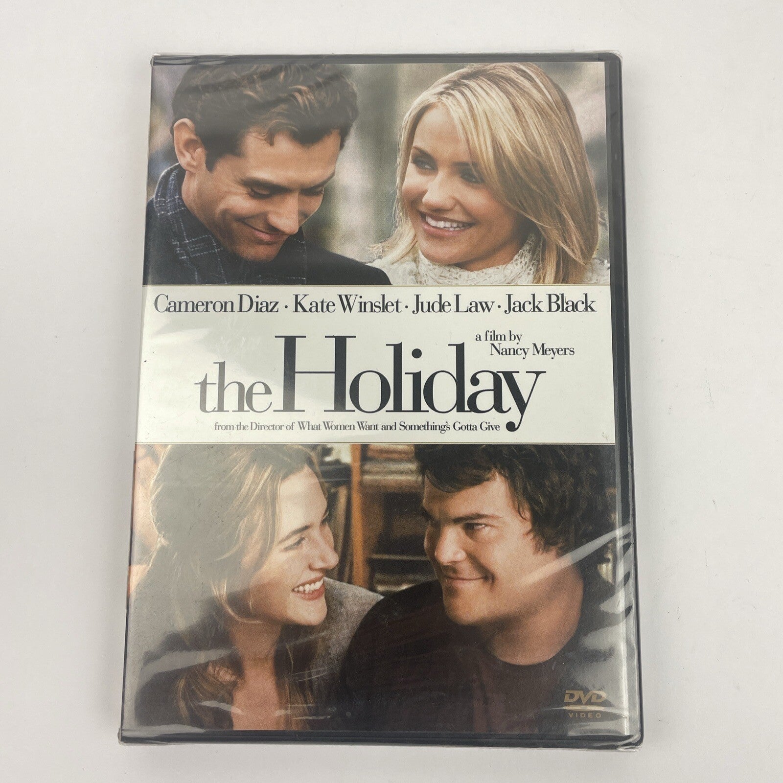 The Holiday DVD | Cameron Diaz Jack Black Jude Law Kate Winslet - Brand New