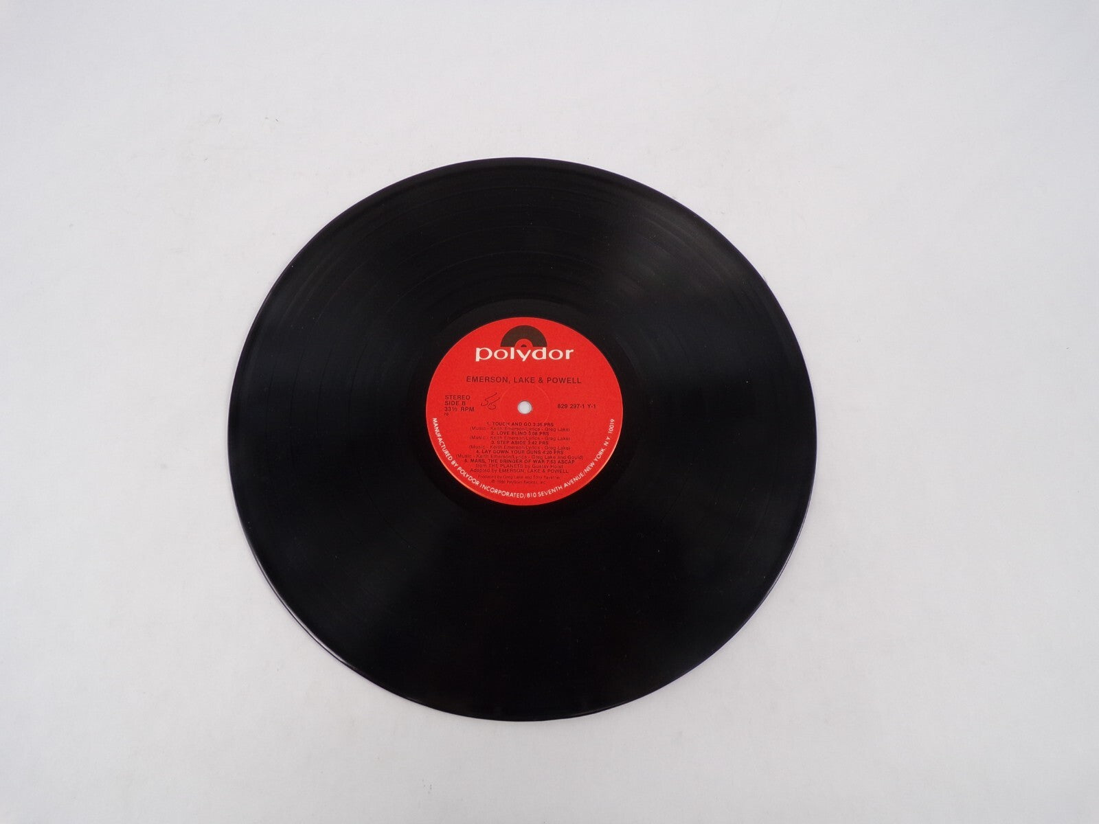 Emerson Lake & Powell Touch And Go Love Blind Step Aside Vinyl Record