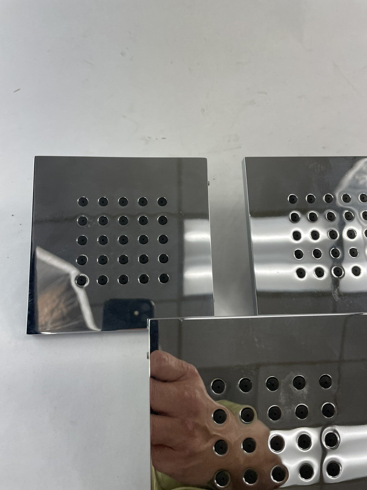 Lot of 3 : Zucchetti Z92907.1880 Lateral Shower Head Simple Jet