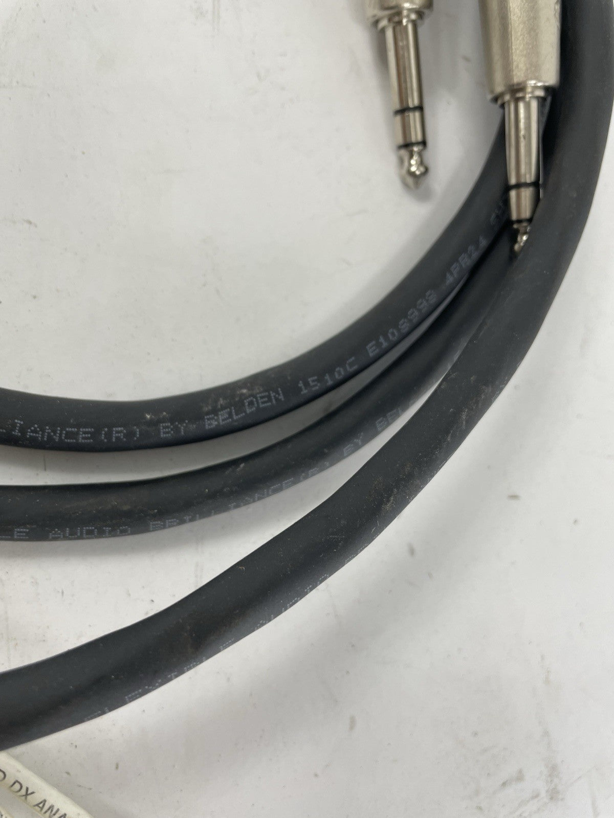 Belden 4 Channel Male 1/4" Phone to 3-Pin Neutrik XLR MALE Snake Cable 9'