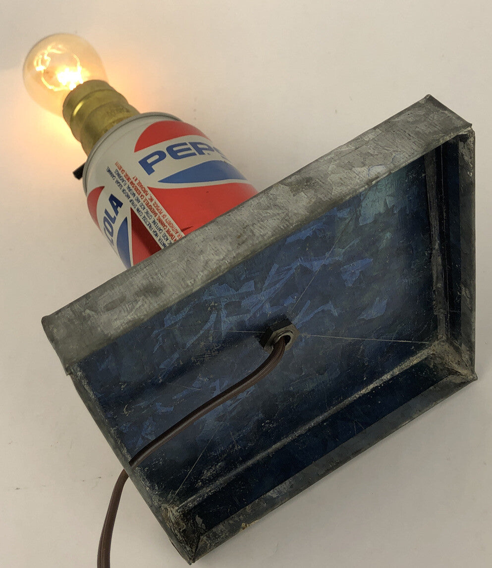 Vintage Working 1987 America’s Cup San Diego Pepsi Can Light Lamp Pepsi Cola