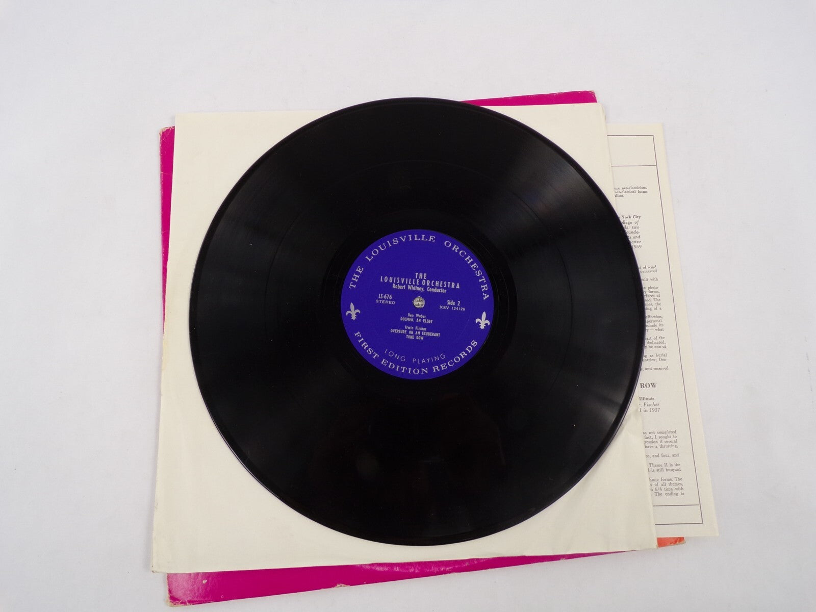 The Louisville Orchestra Jorge Mester, Music Director First Edition Records Molt
