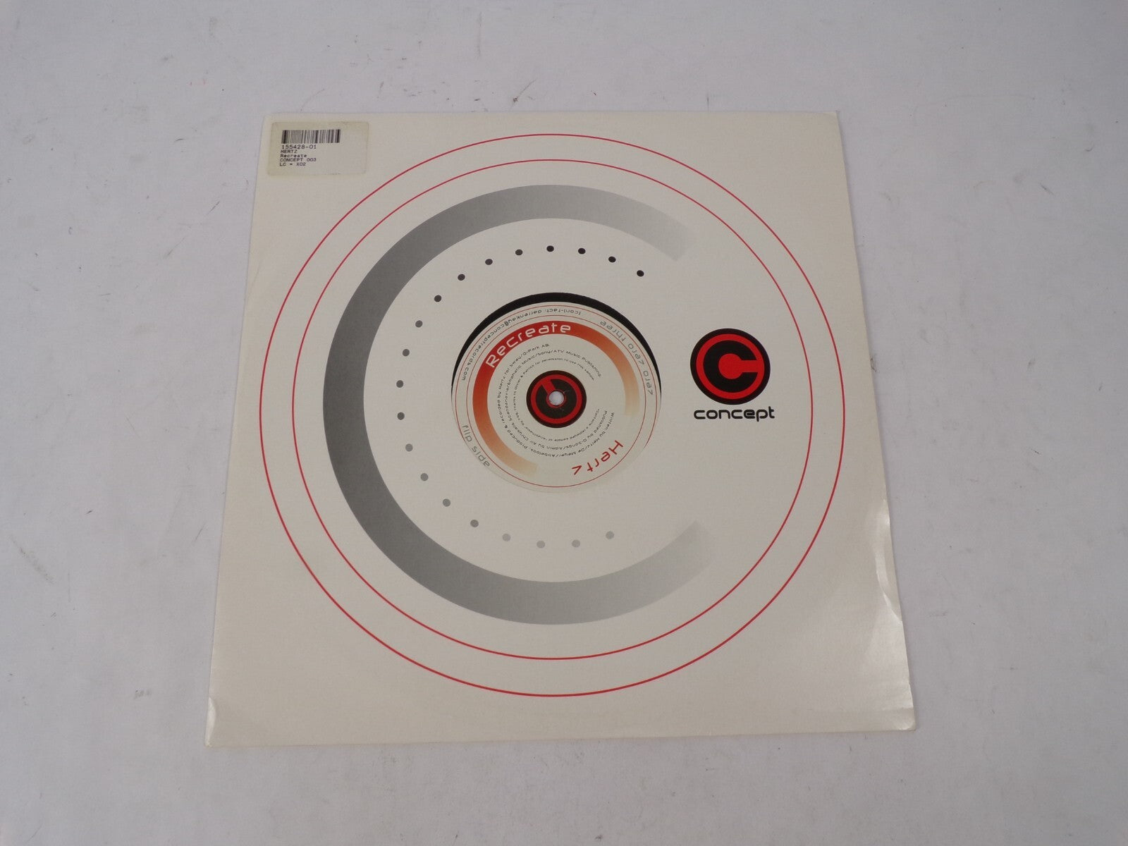 Concept Recreate Heritz Vinyl Record