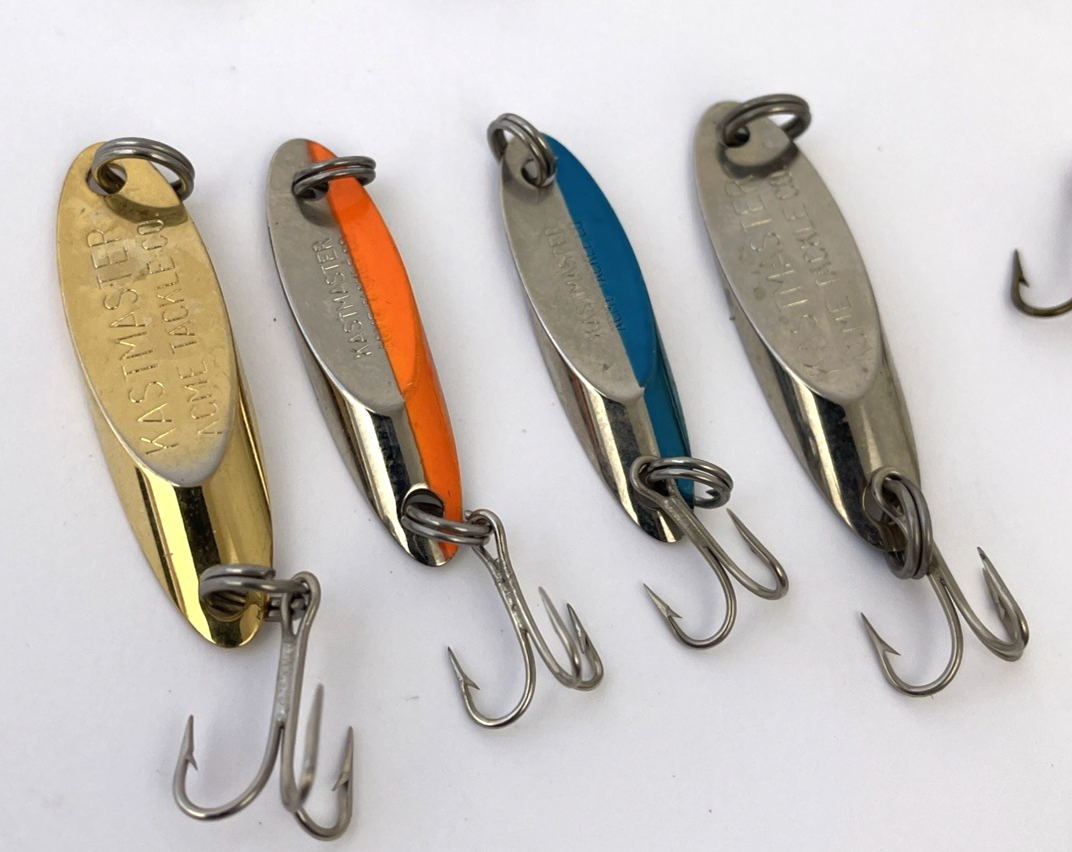 Trout Salmon Fishing Lure Huge Lot Kastmaster Luhr Jensen Phoebe Mac Dan Z-Ray +