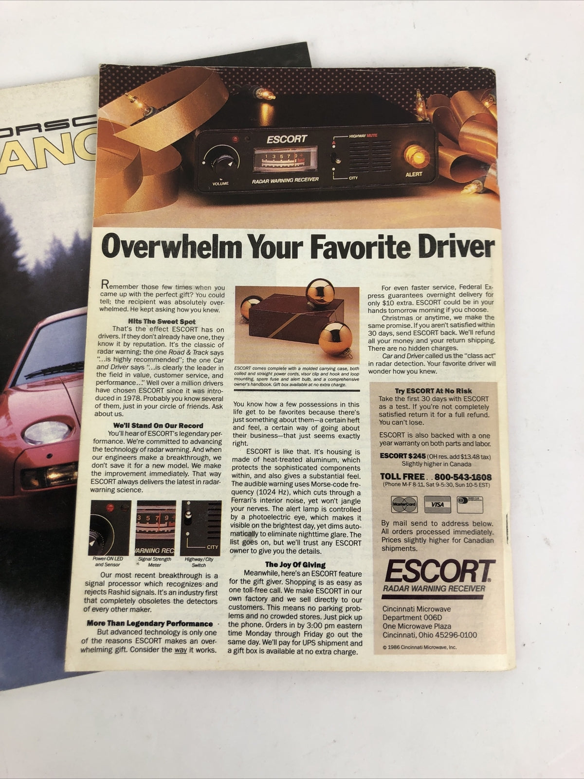 Porsche Panorama Magazine - 1986 Complete Set 30th Anniversary 12 issue - RARE