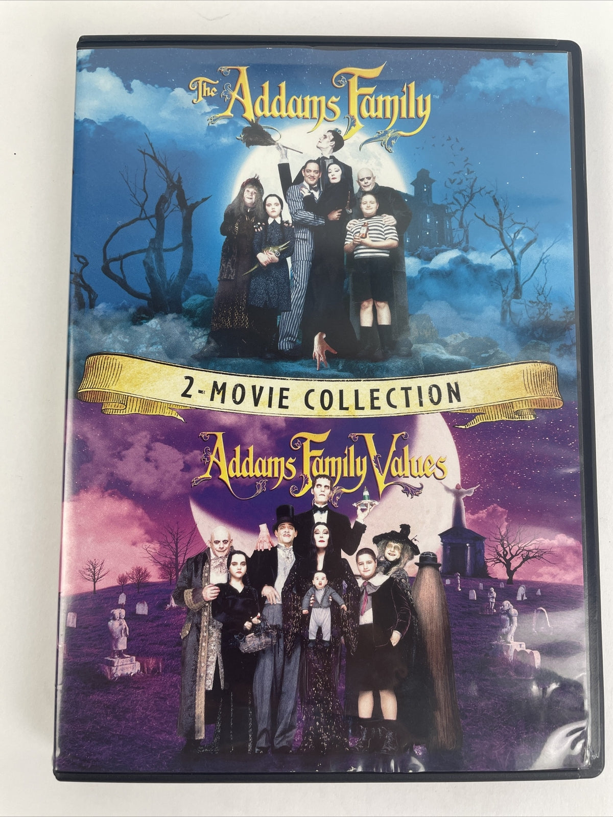 The Addams Family / Addams Family Values 2 Double Feature Movie Collection LOOK