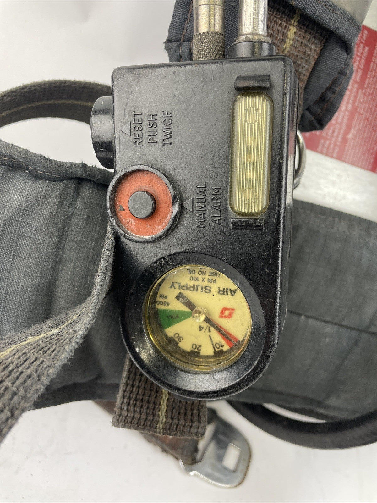 SCOTT SAFETY 4.5 4500 SCBA Air Pack Harness EZ-Flow Air Pak Plus with Sensor j
