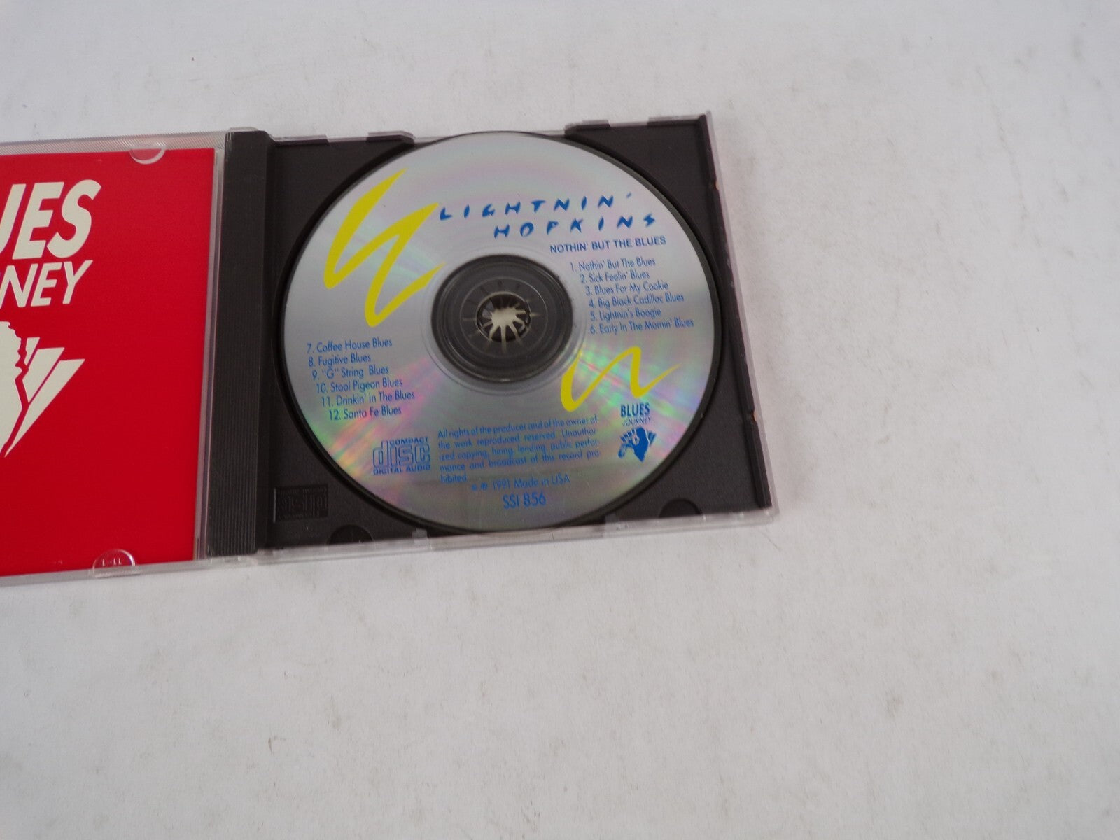 Lightnin Mopkins Nothin But The Blues sick Feeling Blues Blues CD#34