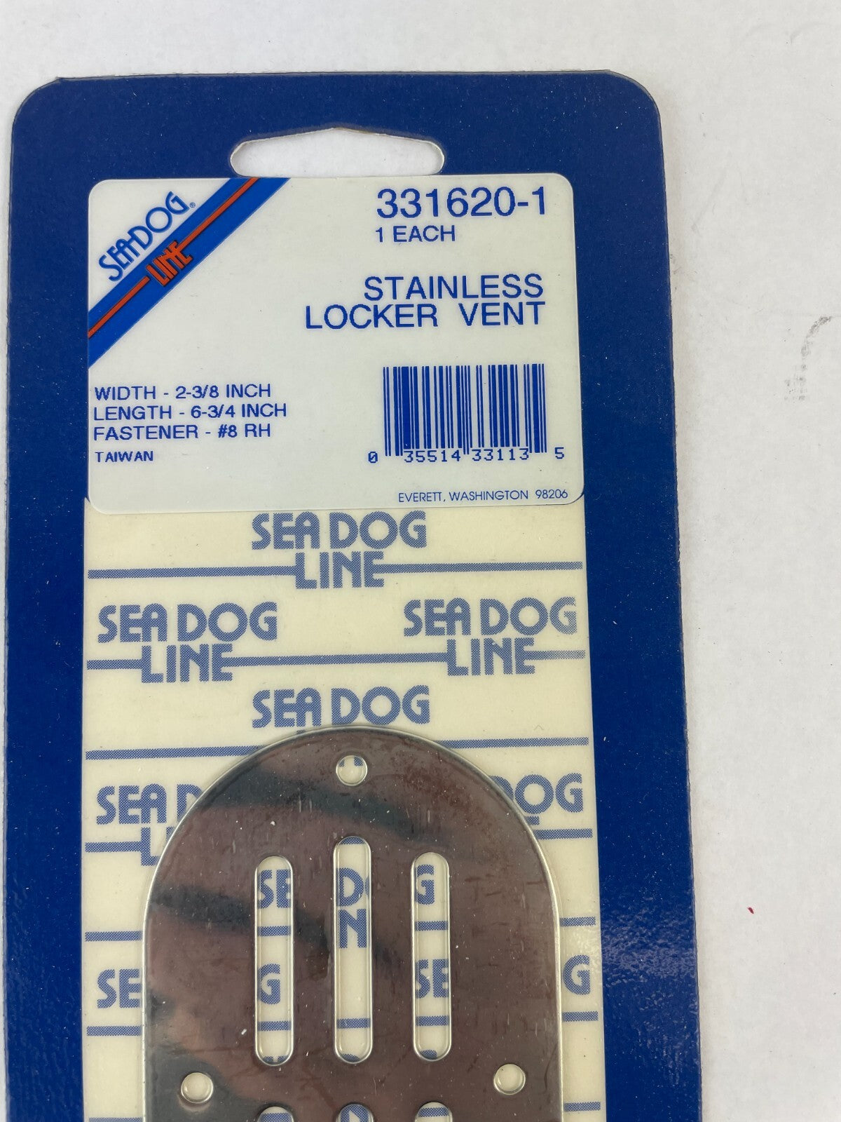 Seadog Line Stainless Locker Vent 331620 -1 1 Each