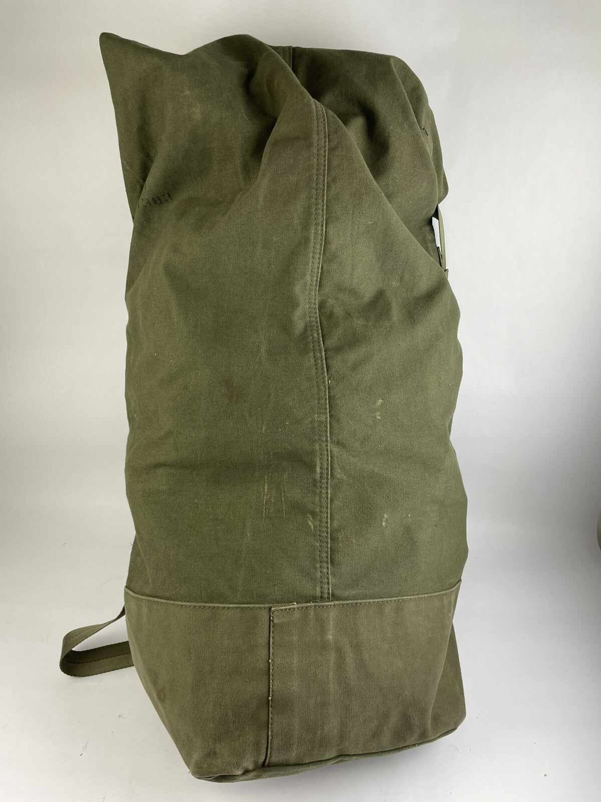 US Army Duffel Bag O.D.7 Type II DSA100-73-C-0490 2 Straps Backpack Rebmar inc