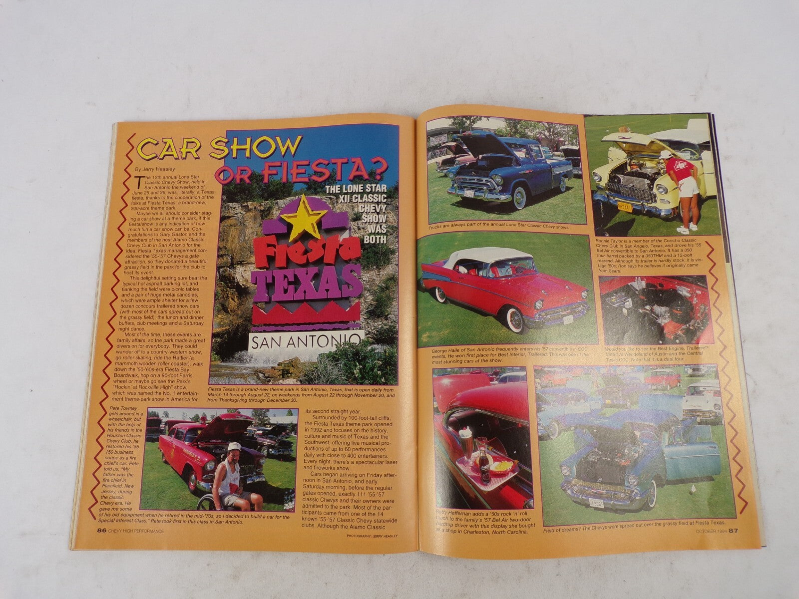 October 1994 Chevy High Performance 50 Power & Beauty Engine Tips Plus! Alloy Ra