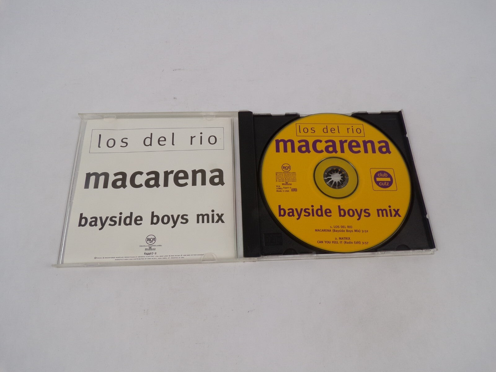 Los Del Rio Macarena Bayside Boys Mix LOS Del RNO Macarena Matrix Can You CD#69
