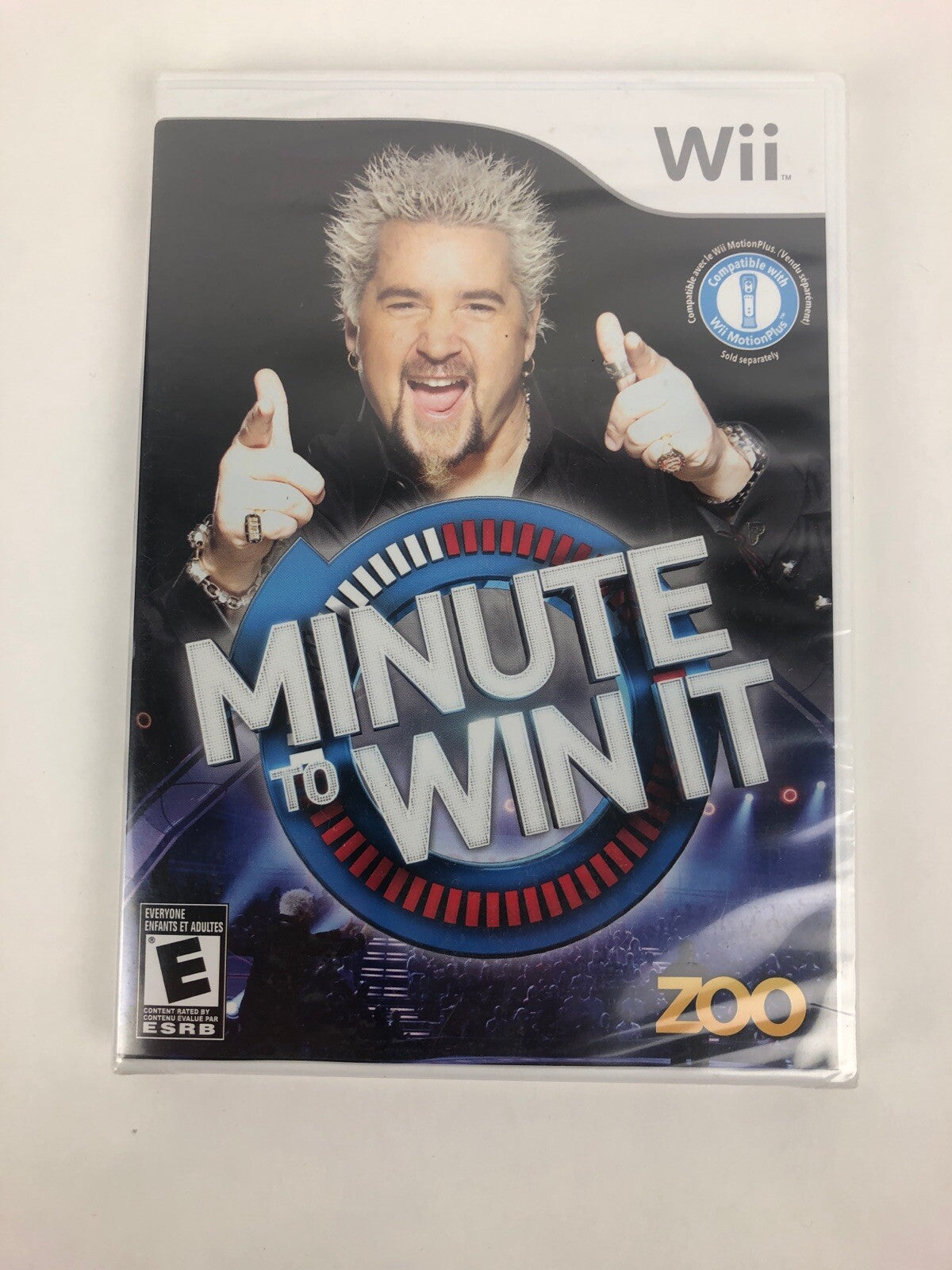 Minute to Win It (Nintendo Wii, 2010) Brand New - Sealed Game - Fast Free Ship