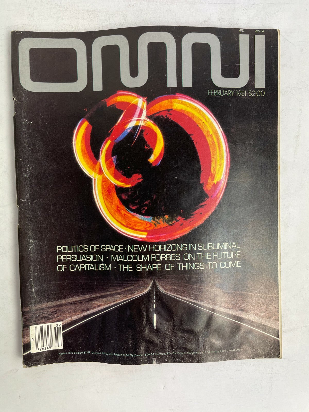 February 1981 Omni Magazine Politics of Space Malcolm Forbes on the Future Shape