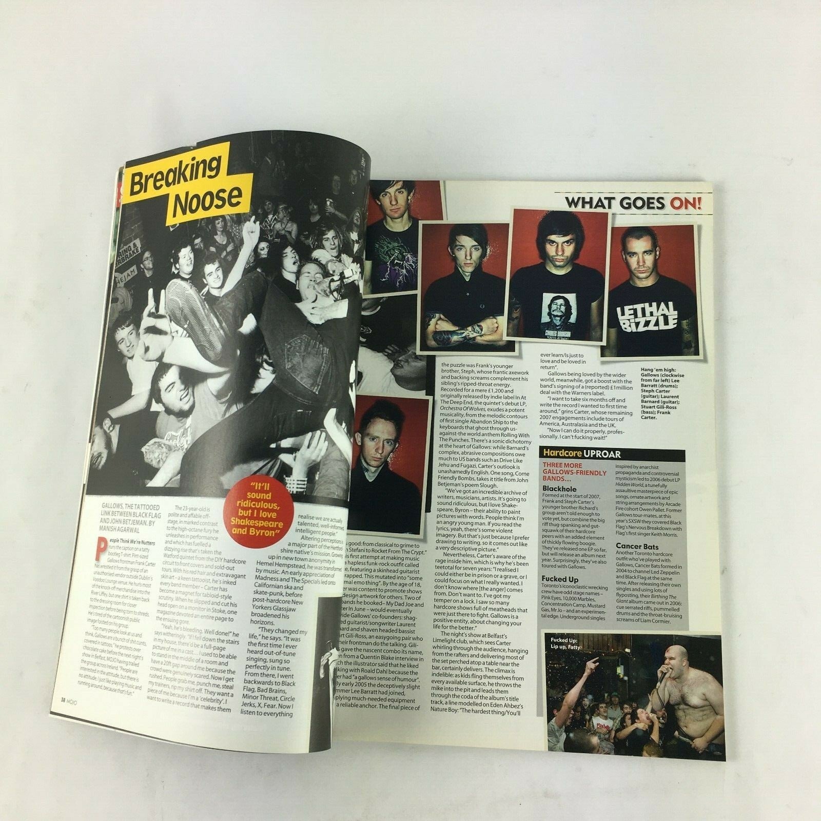 December 2007 Mojo Music Magazine The Mother of All Comebacks! Led Zeppelin