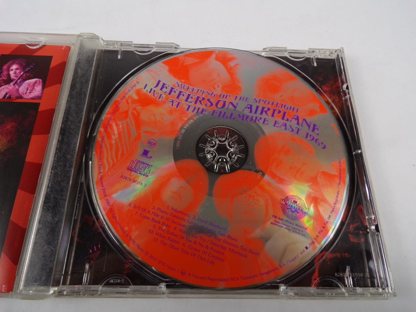 Jefferson Airplane Live At The FillMore East 1969 Volunteers Good Shepherd CD#61