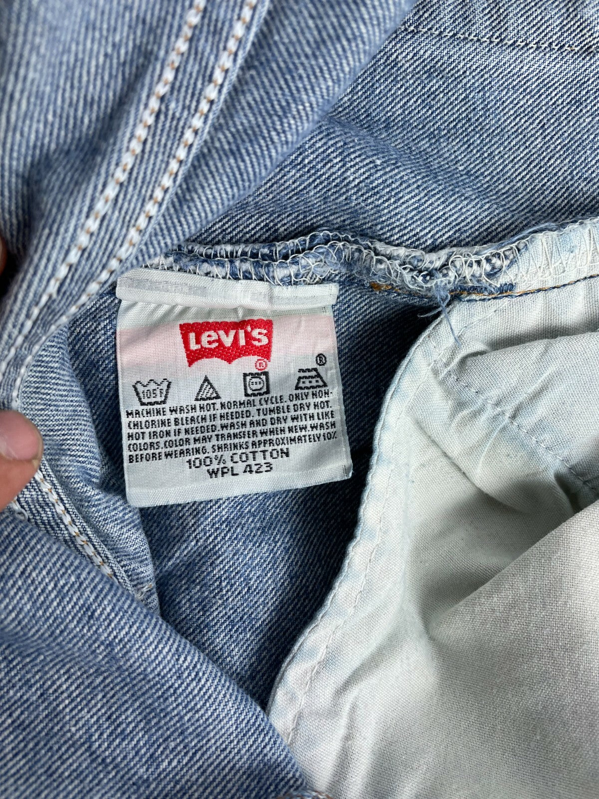 Levi's Men's Blue 501 Regular Fit Straight Leg Jeans Size W 36 L 33
