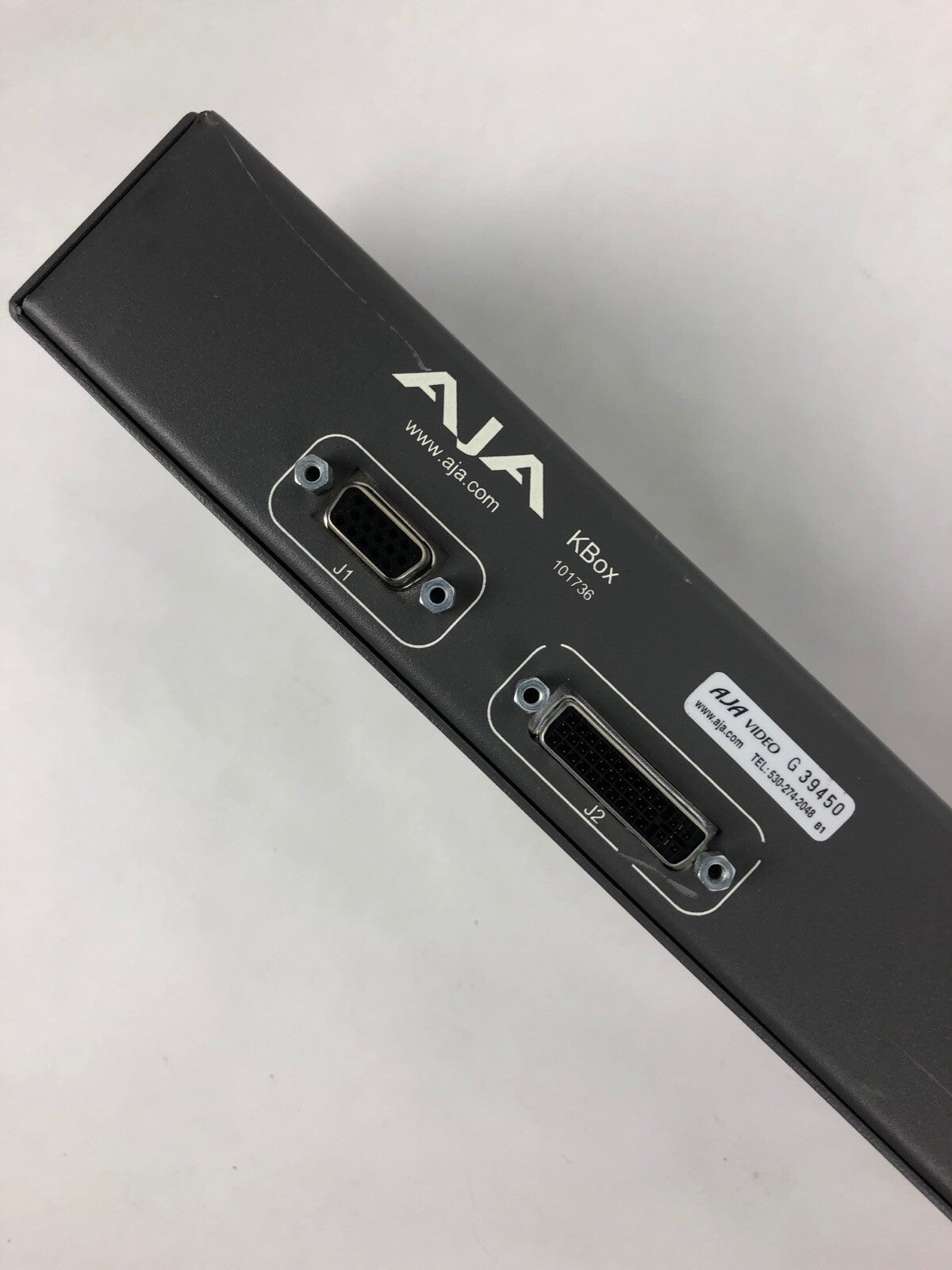 AJA Video Kbox - K Box 101736 AES/EBU Audio- Fast Free Shipping