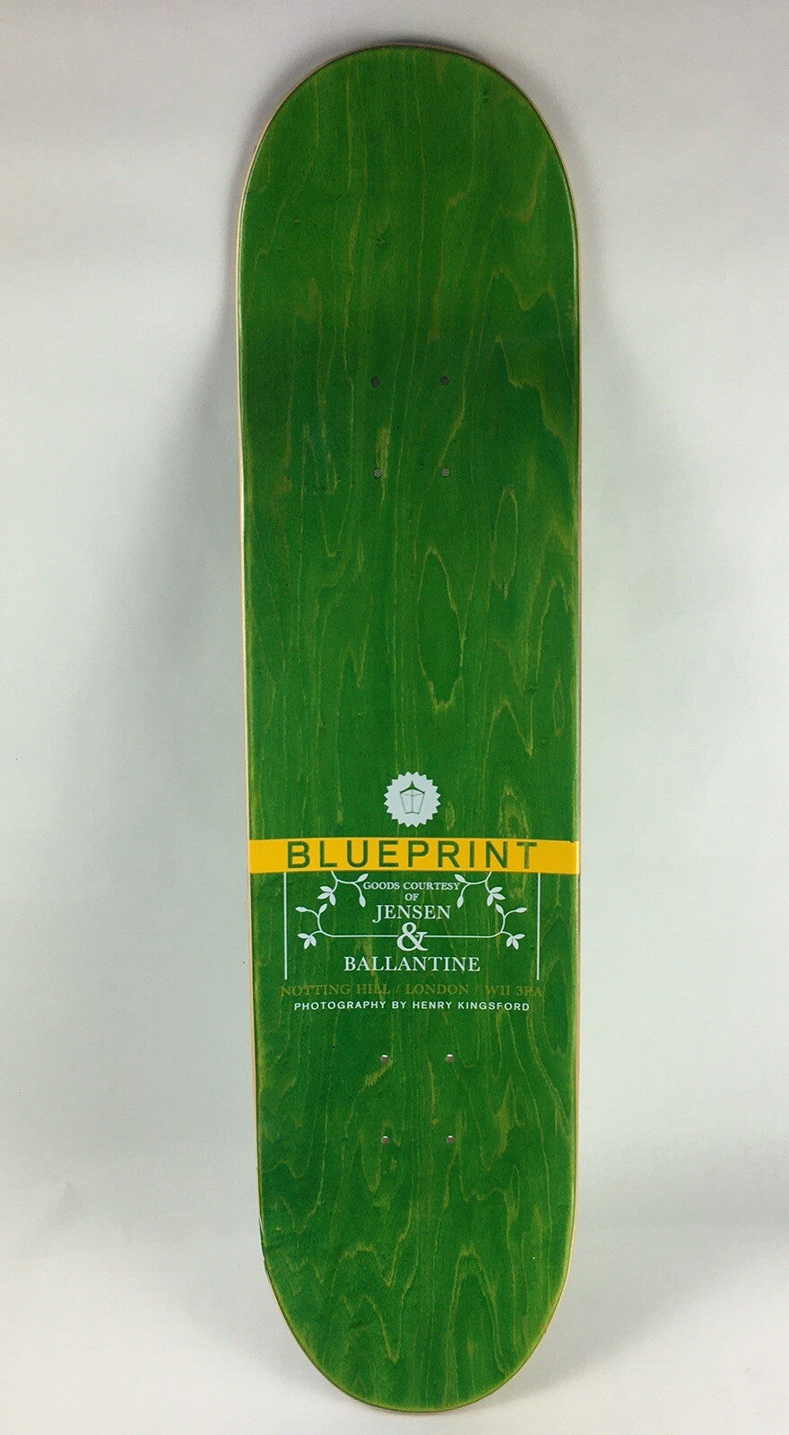 BLUEPRINT skateboards deck 8” RARE quality Colin Kennedy