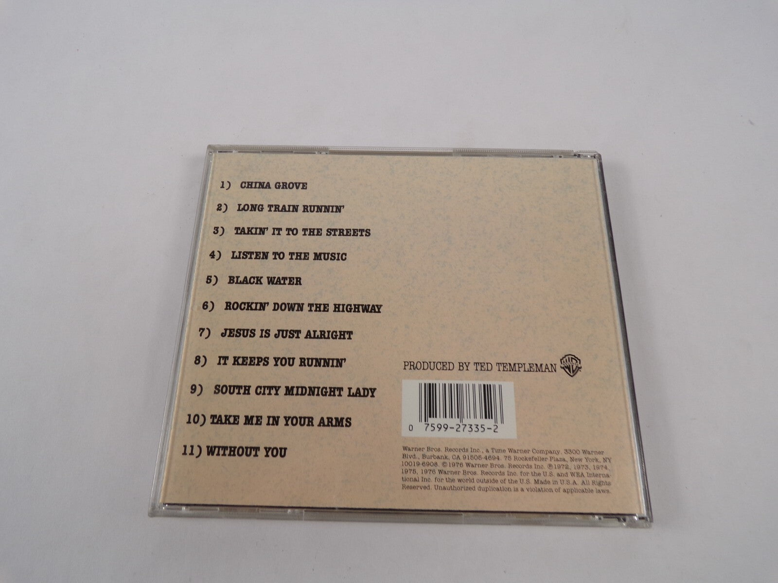 Best Of The Doobies China Grove Long Train Runnin Takin It To The Streets CD#27