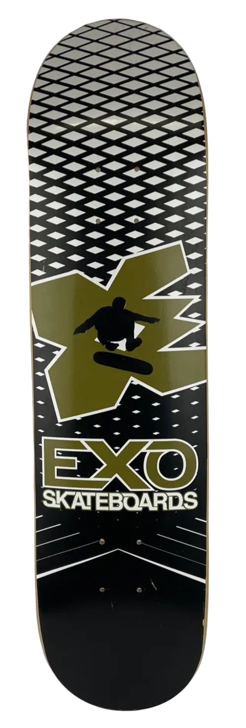 EXO Skateboards Circa 2000 Pro Model Skateboard Deck Vintage Quebec EXOSHOP