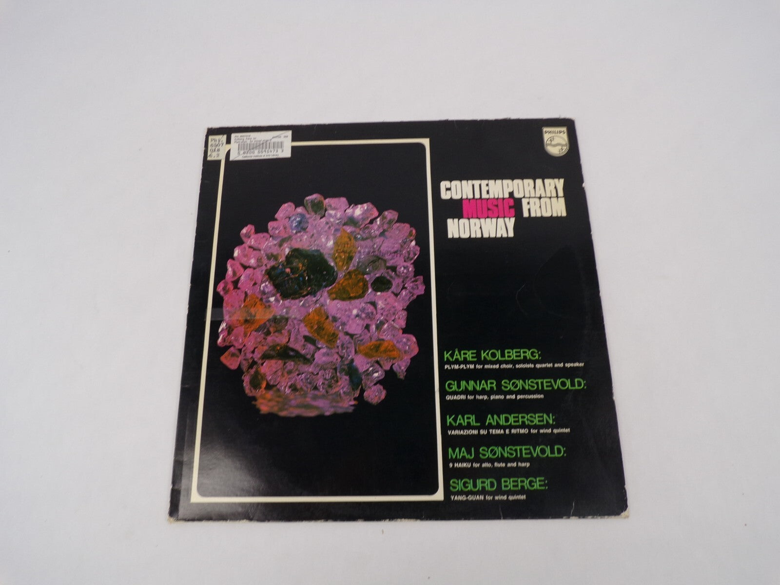 Contemporary Music From Norway Kare Kolberg Gunnar Sonstevold Vinyl Record