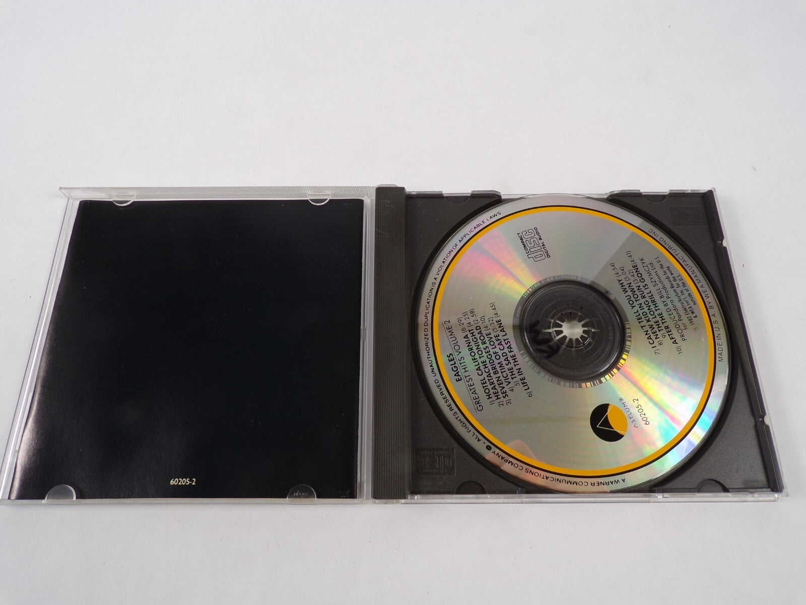 Eagles Greatest Hits Hotel California Heartache Tonight Seven Bridges Road CD#27