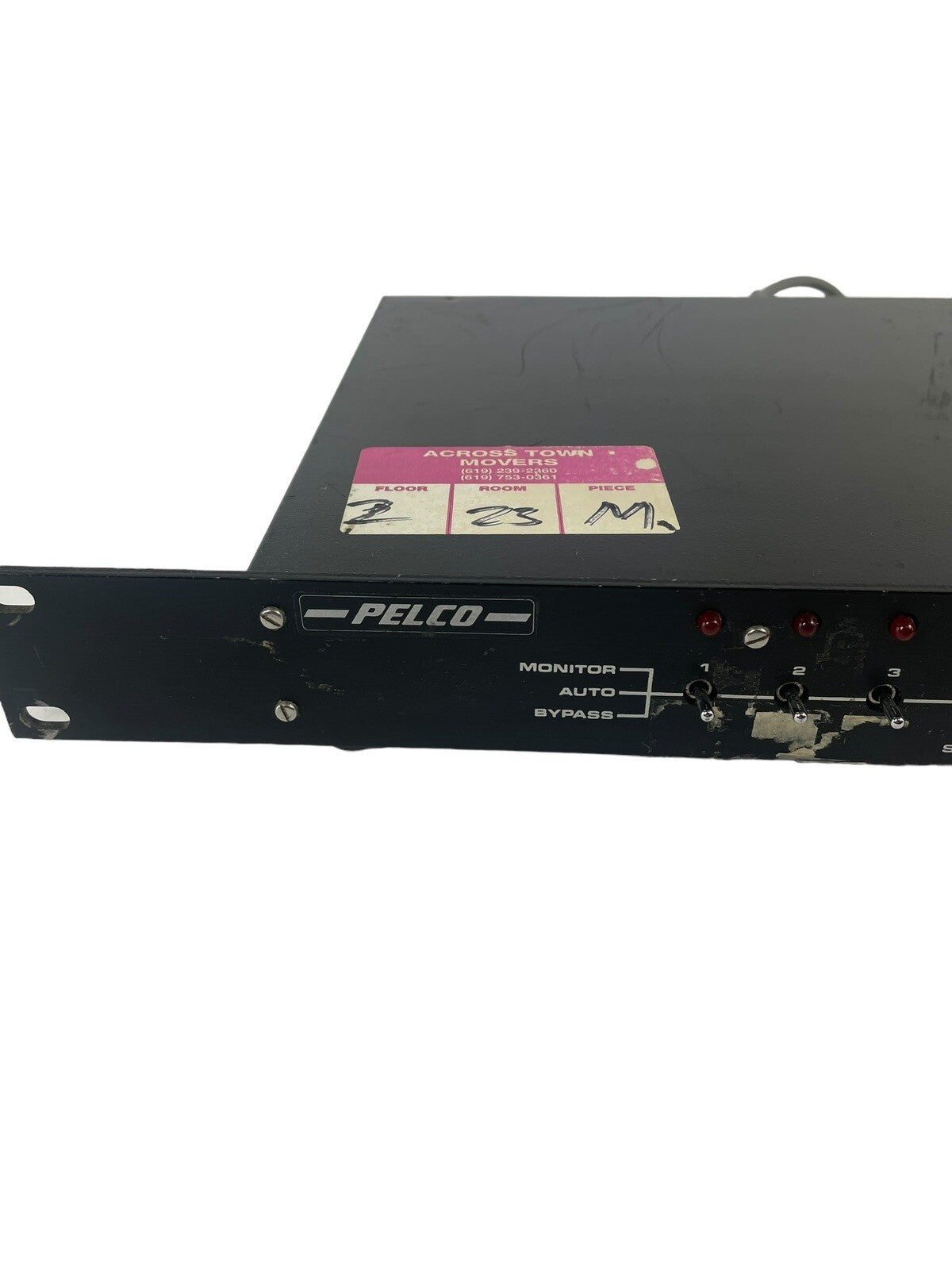 Pelco vs510hr Sequential Switcher 117AC 50/60HZ