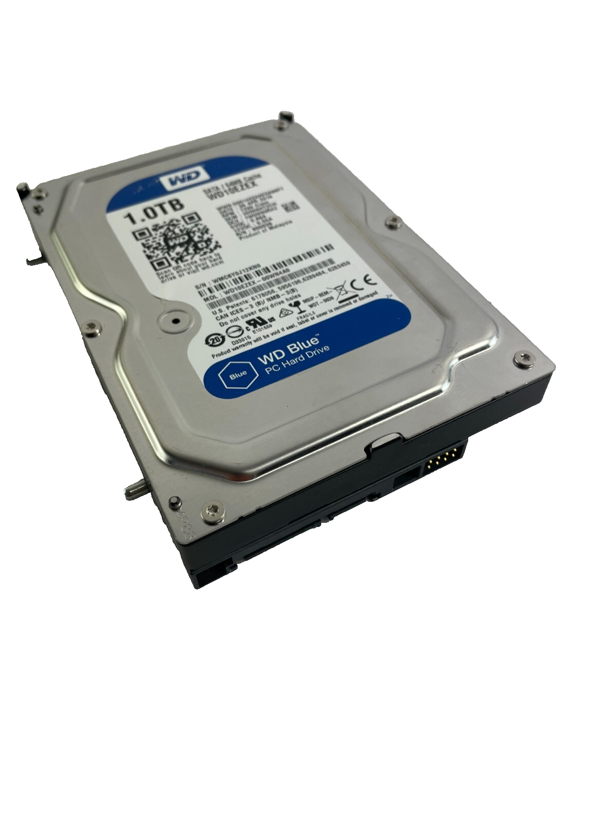 WD Blue PC Hard Drive Model WD10EZEX - 00WN4A0 SATA Internal Drive Cache 64MB
