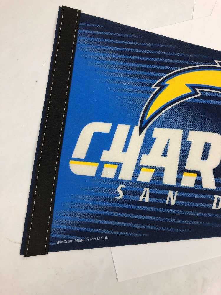 Vintage Wincraft San Diego Chargers Pennant Banner Get It While You Can La Fans