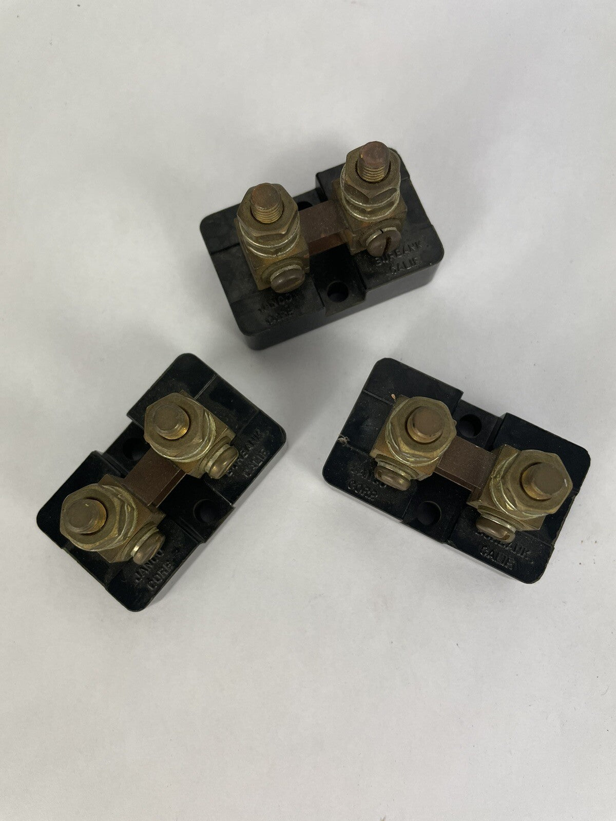 Lot of 3: Janco Corp. 50 MV. 100AMP Shunt