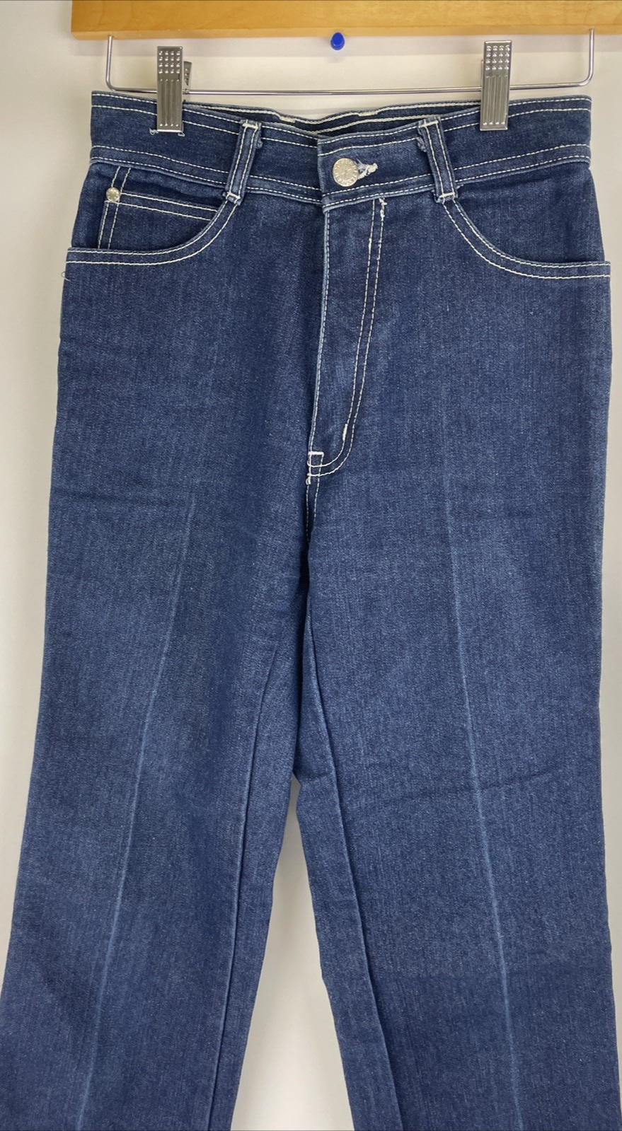 Vintage CABARET By Hudson Women’s Boot Cut Flare Jeans Size 3 Embroidered Y2K