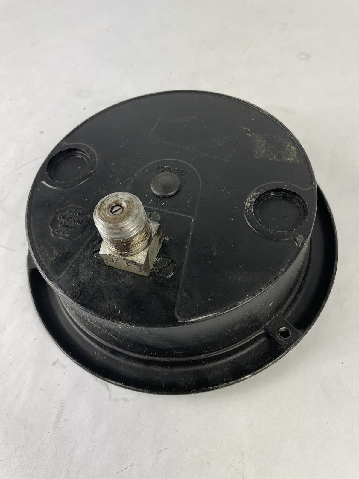 ACCO HELICOID GAGE, GAUGE, 0-6000 PSI, 2499, 7-5/8" FACE OAD, 1/2" NPT, USA