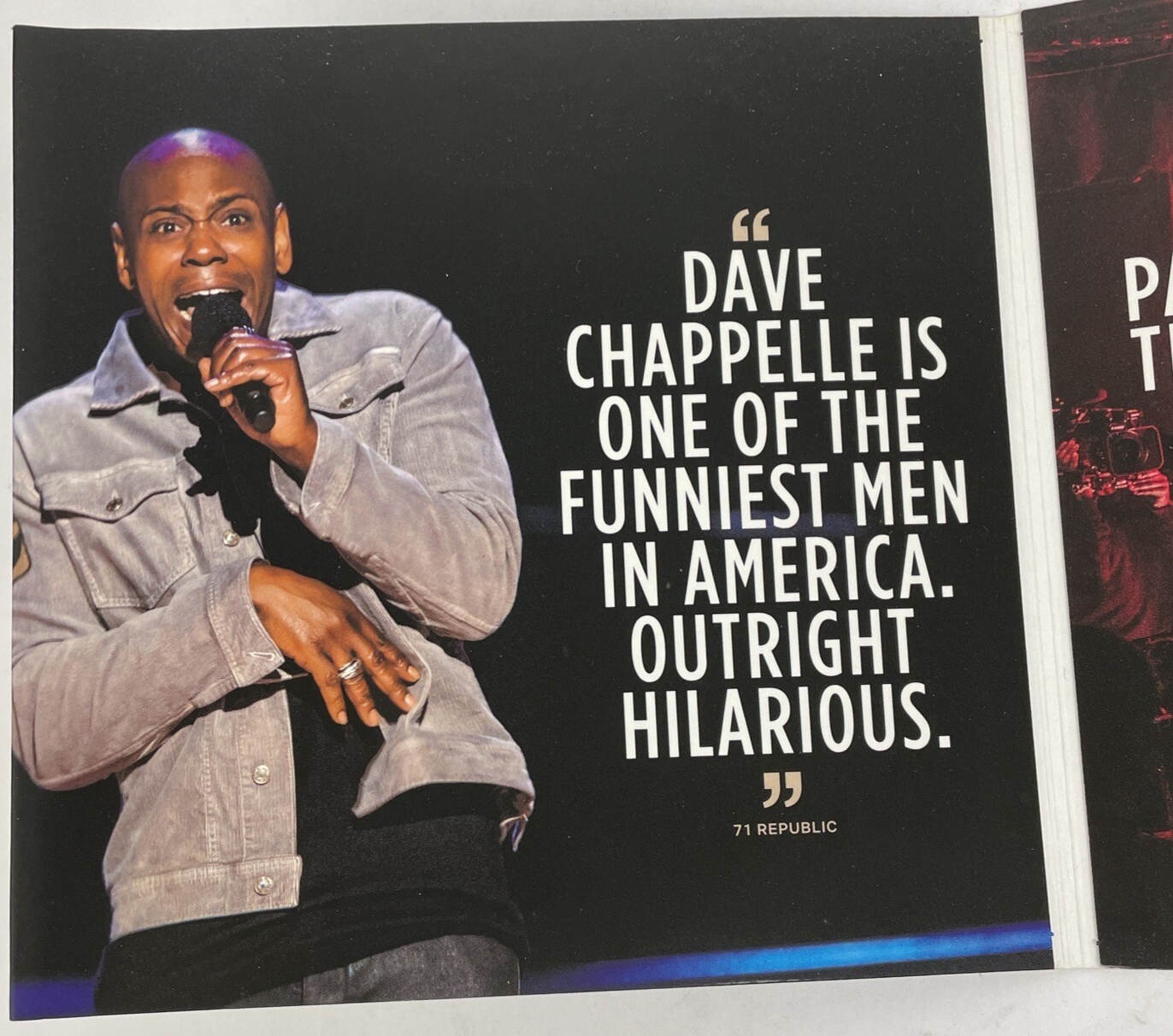 Dave Chappelle: Equanimity (DVD, 2017) Netflix FYC For Your consideration MINT